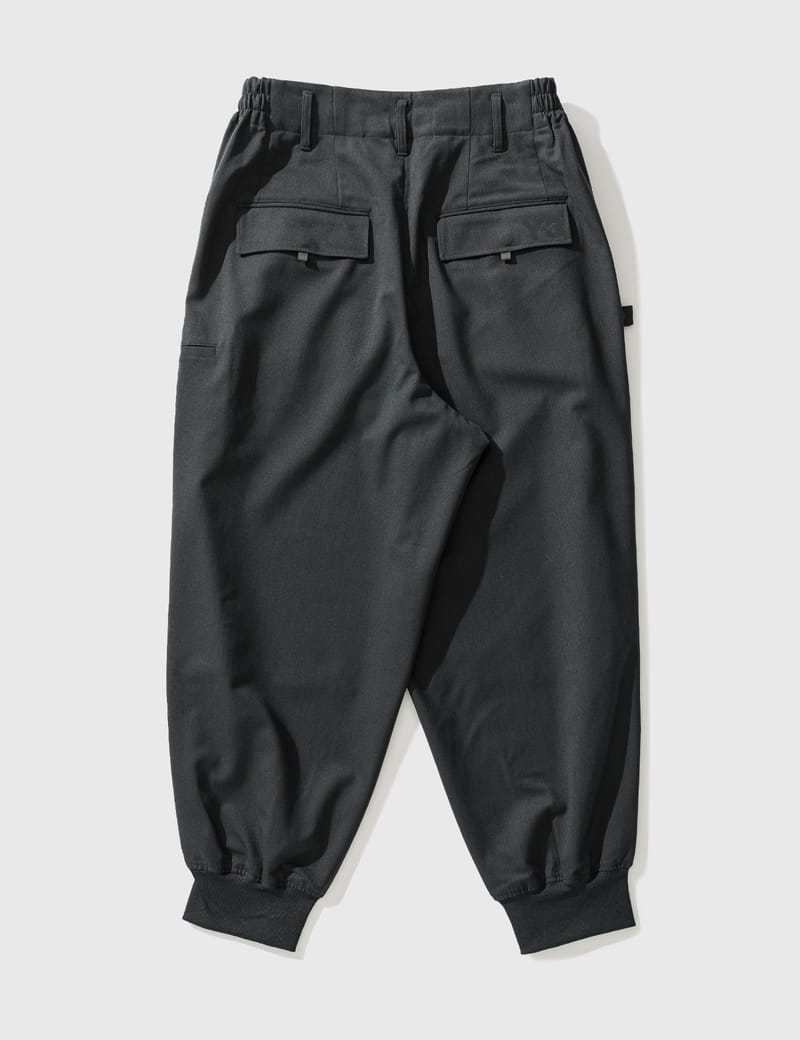 Pants and jeans Y-3 Classic Refined Wool Stretch Cuffed Pants