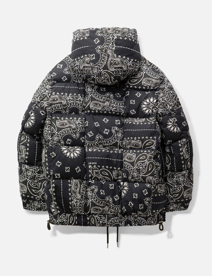 Sacai Bandana Print Puffer Jacket HBX Globally Curated Fashion