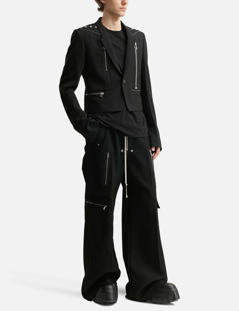 Rick Owens - Hollywood Bolan Banana In Gold Megacrust Stretch