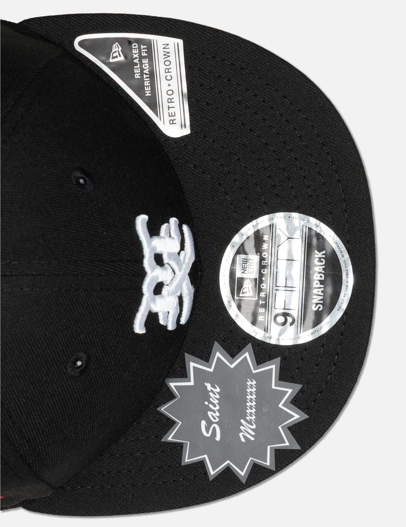 Saint Michael X NEW ERA Cap - Premium collab snapback featuring 3D