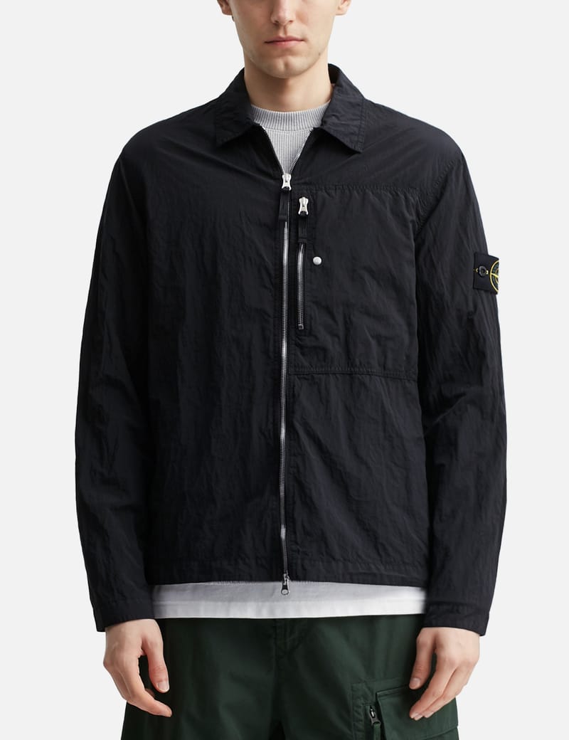 Stone Island Nylon Metal In ECONYL® Overshirt - ECONYL®再生