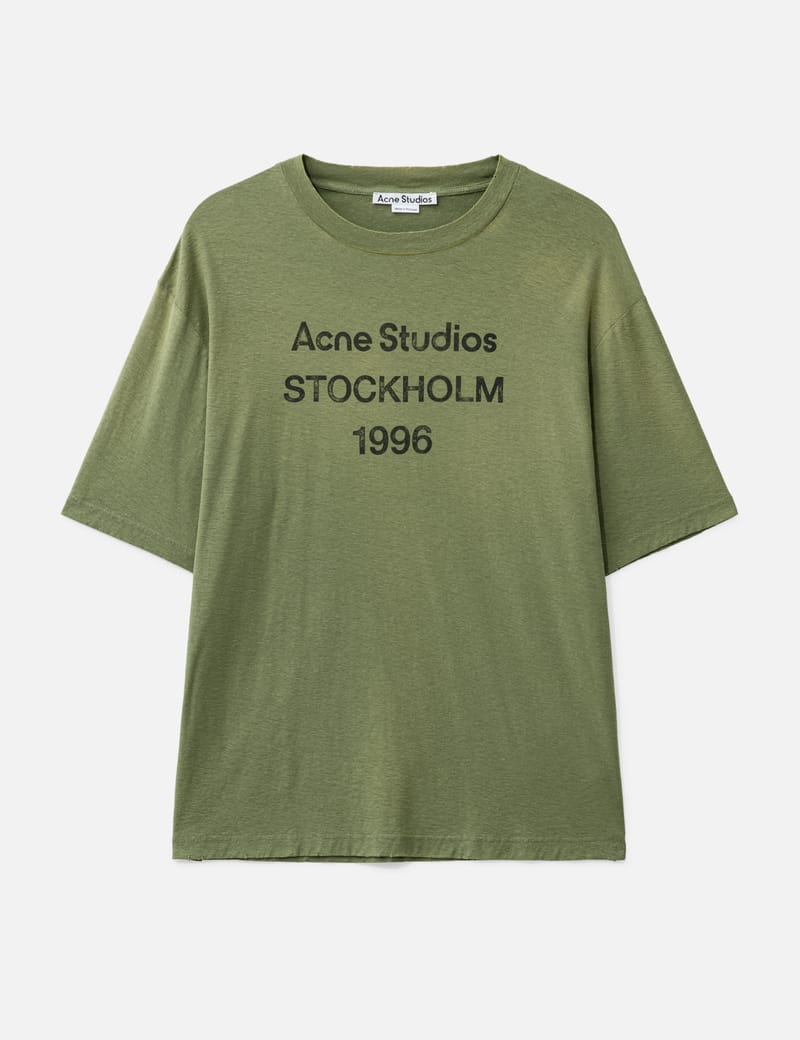 Acne Studios Elice Reverse Label Tシャツ アクネ ストゥディオズ - Elice Reverse Label T-shirt | HBX
