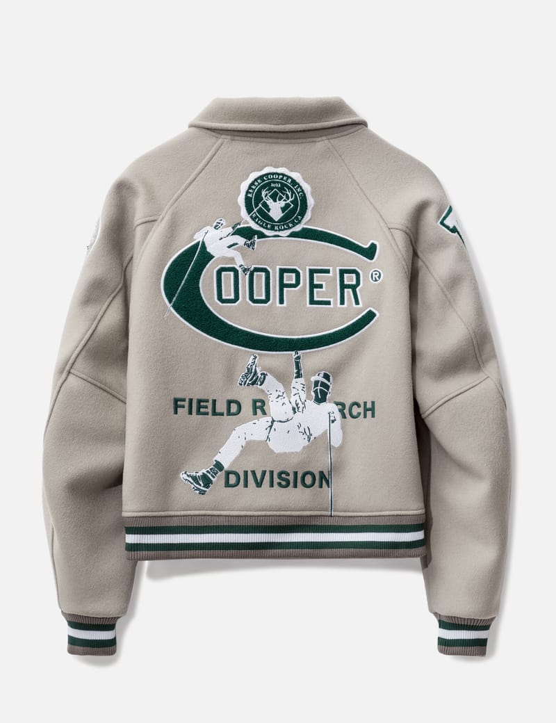 Reese Cooper - RESEARCH DIVISION WOOL VARSITY JACKET | HBX
