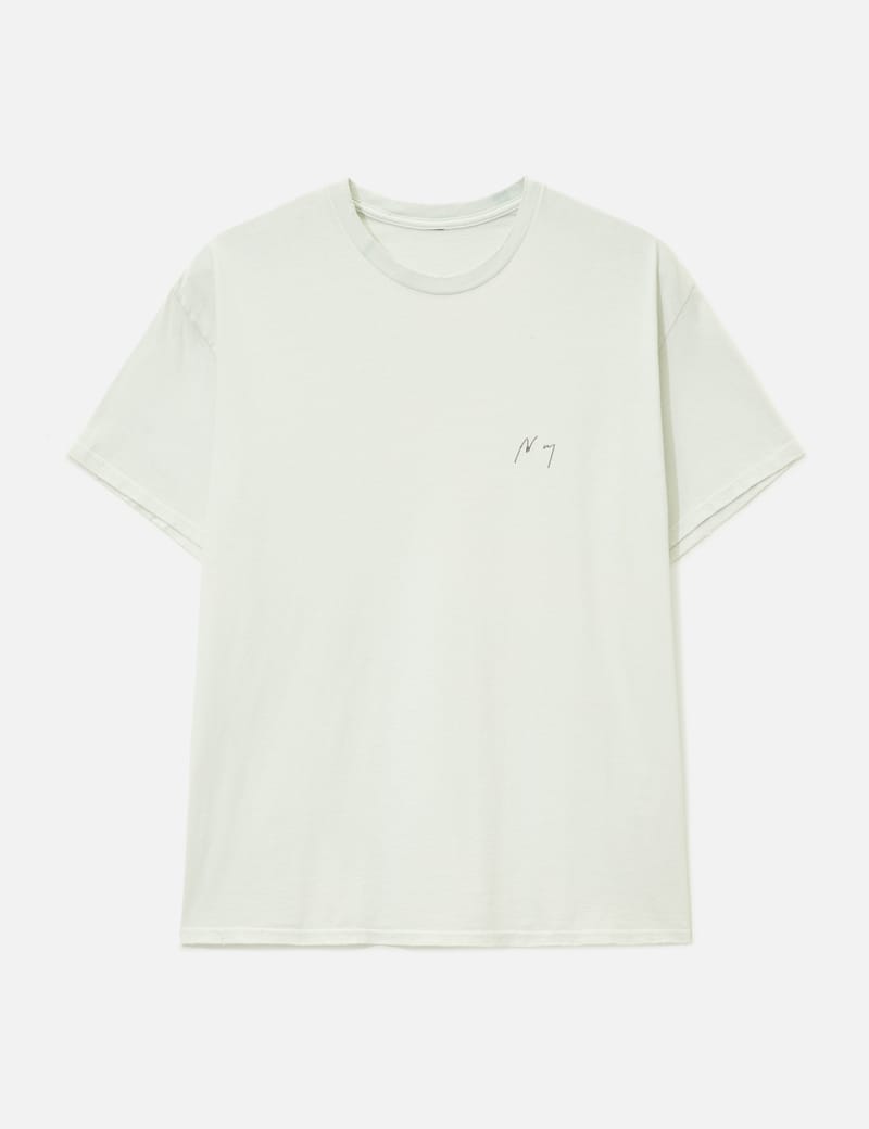 ANCELLM - Embroidery Dyed T-Shirt | HBX