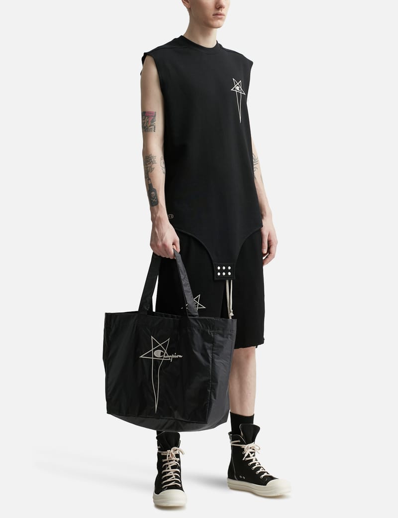 Rick Owens - Rick Owens X Champion Jersey Beveled Pods | HBX