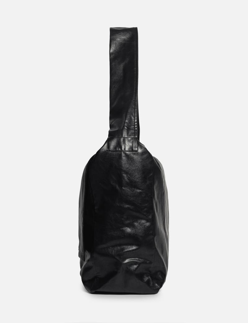 CODA - Black Synthetic Leather Cross Over Bag | HBX