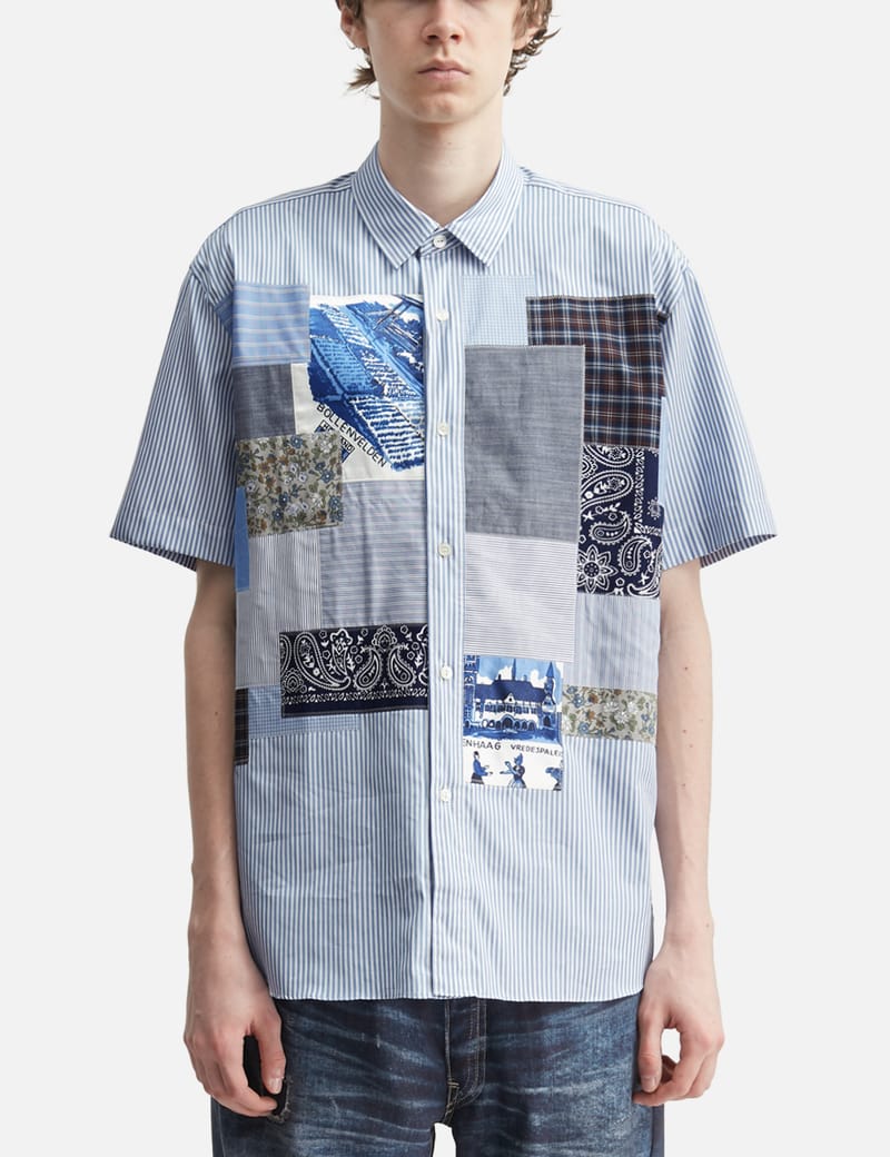 Junya Watanabe Man Elongated Shirt With Triple Tie - Deconstructed