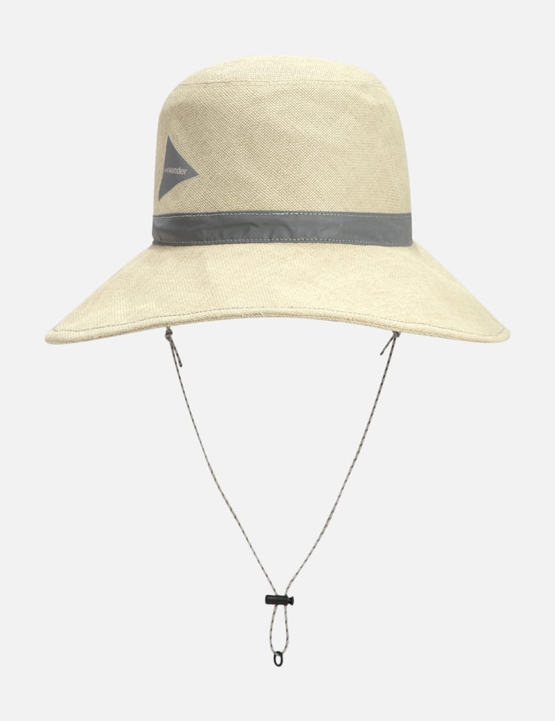 and wander - paper cloth hat | HBX - Globally Curated Fashion and