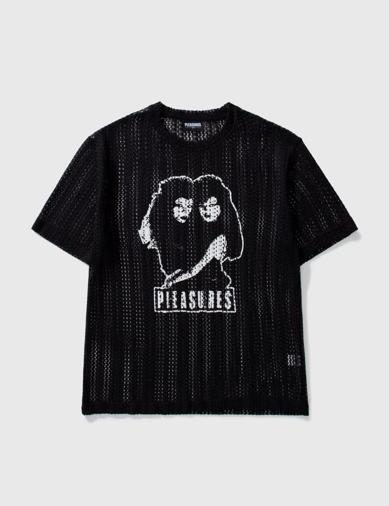 Pleasures - Volume Mesh T-shirt | HBX - Globally Curated