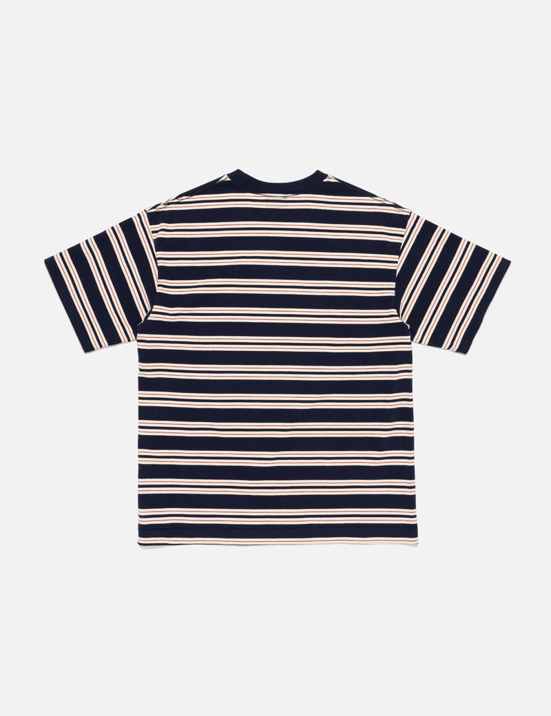 Human Made Striped T-Shirt - ボーダー柄とハートパッチが映える日本