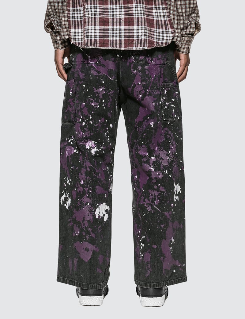 Needles - Side Line Painter Pants | HBX - Globally Curated