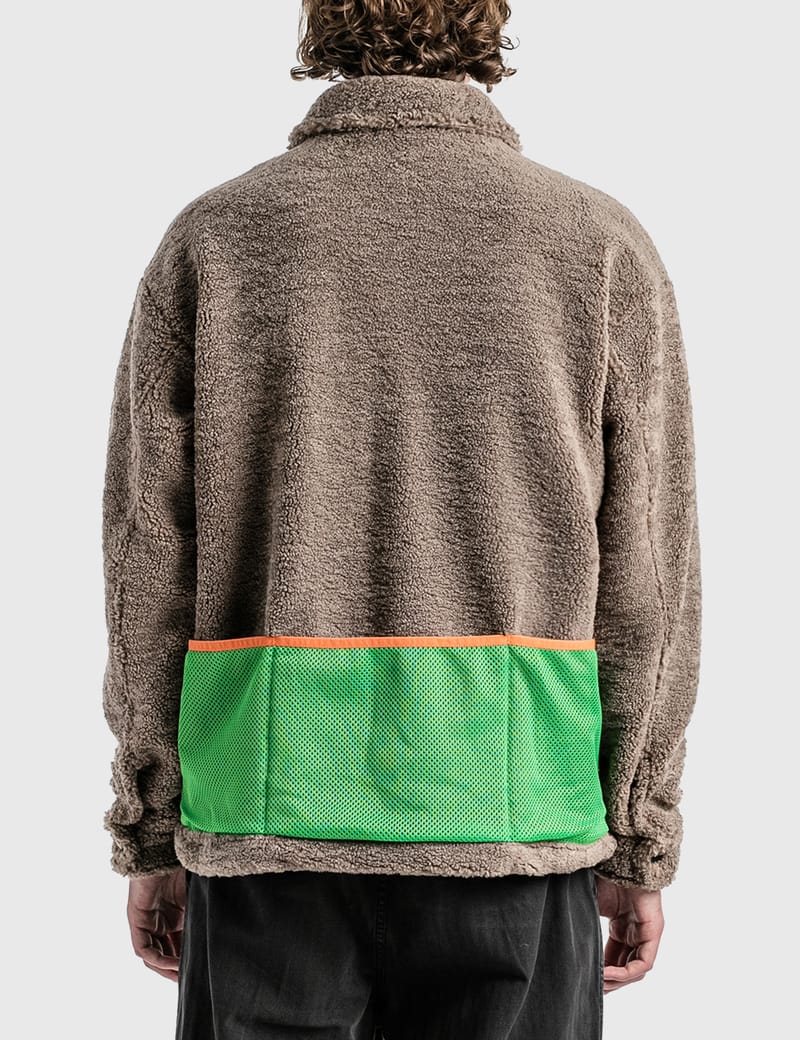 Brain Dead - SHERPA ZIP JACKET | HBX