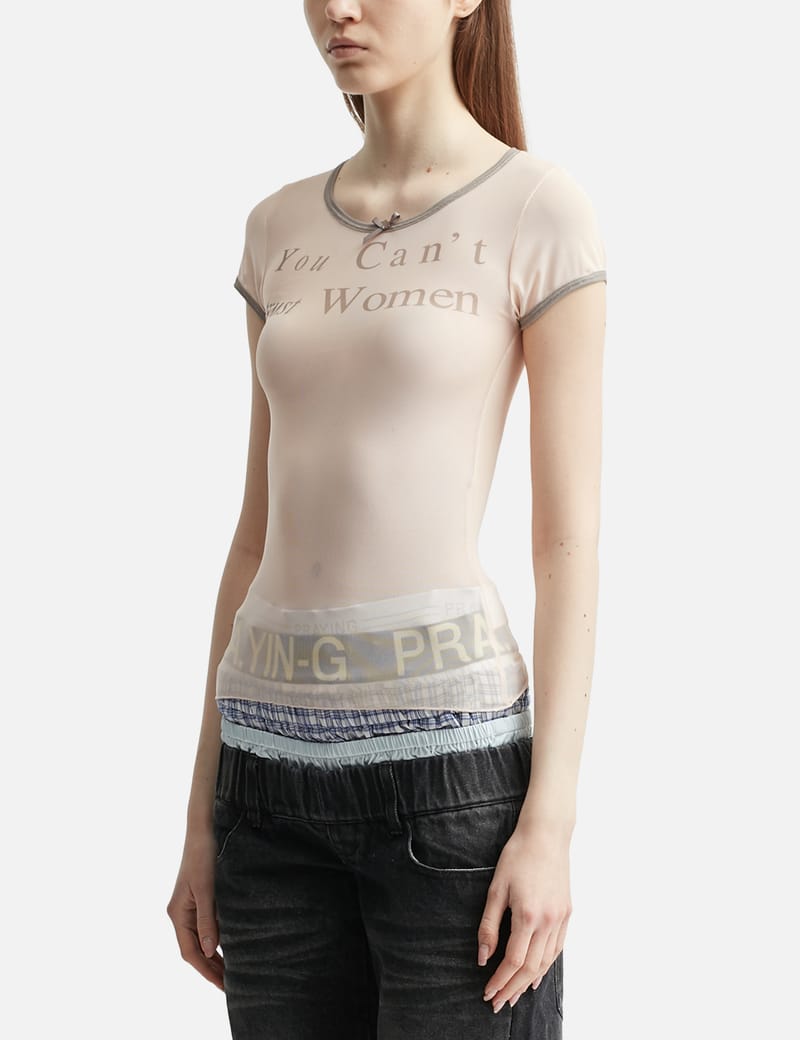 【Praying】25ss CAN'T TRUST WOMEN SHEER TOP Praying - Can't Trust Women Sheer Top | HBX - Globally
