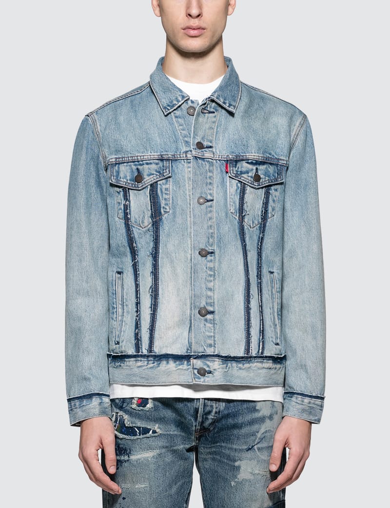 定価2.4万！新品！LEVI'S インサイドアウト Gジャン Levi's - Inside Out Trucker Denim Jacket | HBX - ハイプ