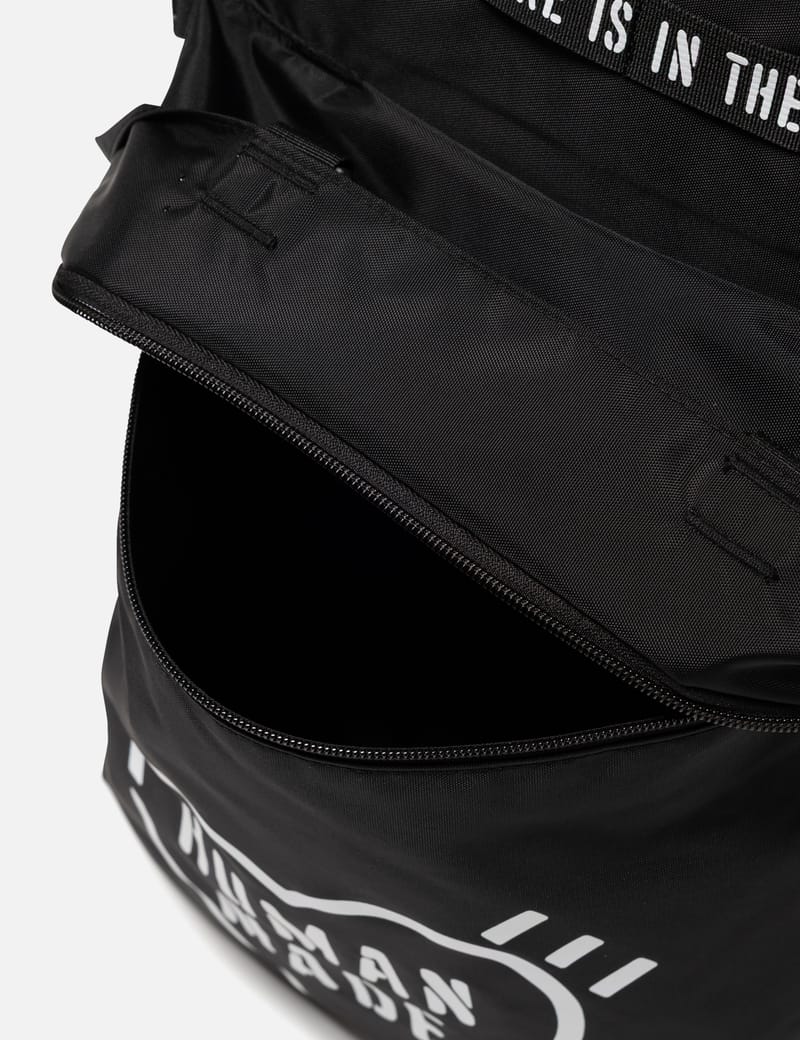 Human Made Military Backpack - Durable nylon design with laptop