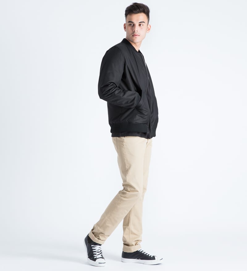 A.P.C. - Black Oregon Bomber Jacket | HBX