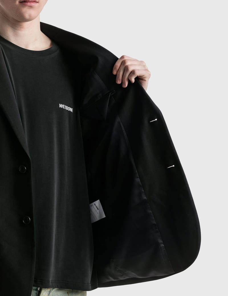 We11done - オーバーサイズ スーツ ロゴ ブレザー | HBX