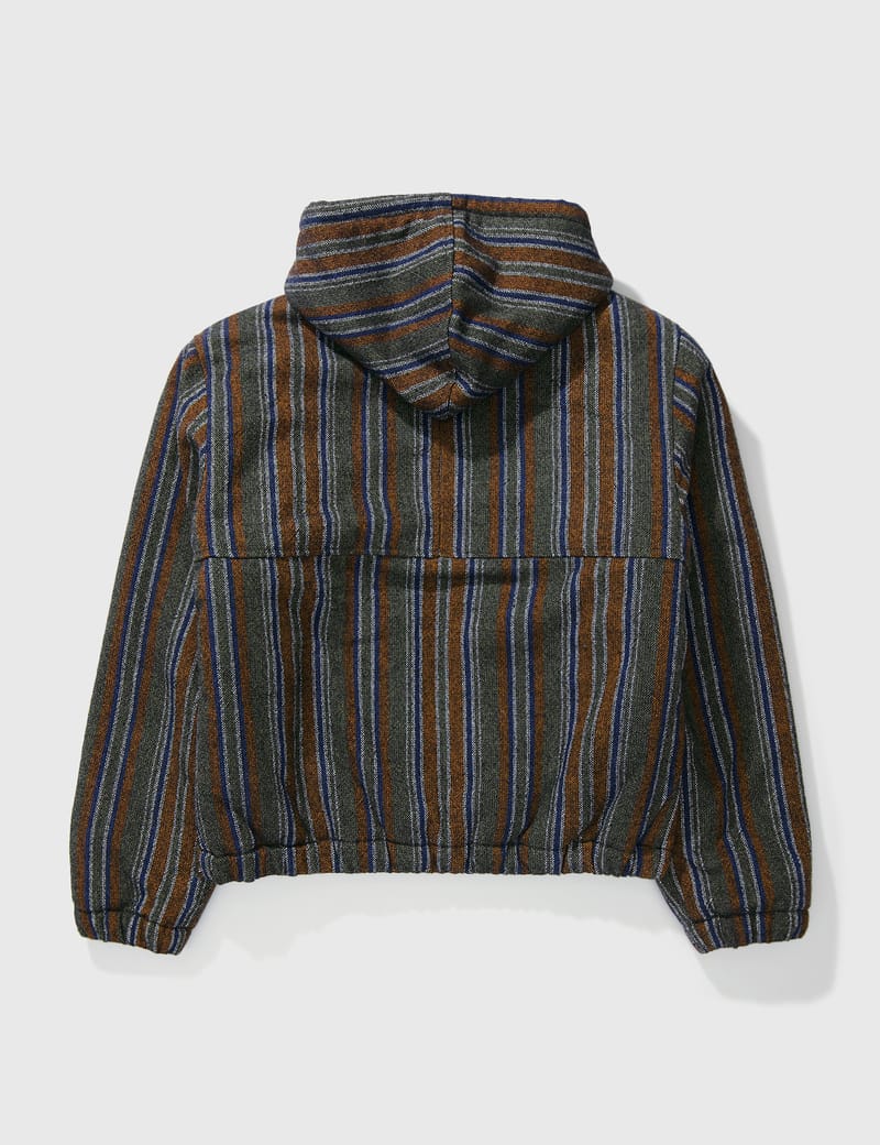 Stüssy - Wool Stripe Work Jacket | HBX - Globally Curated Fashion