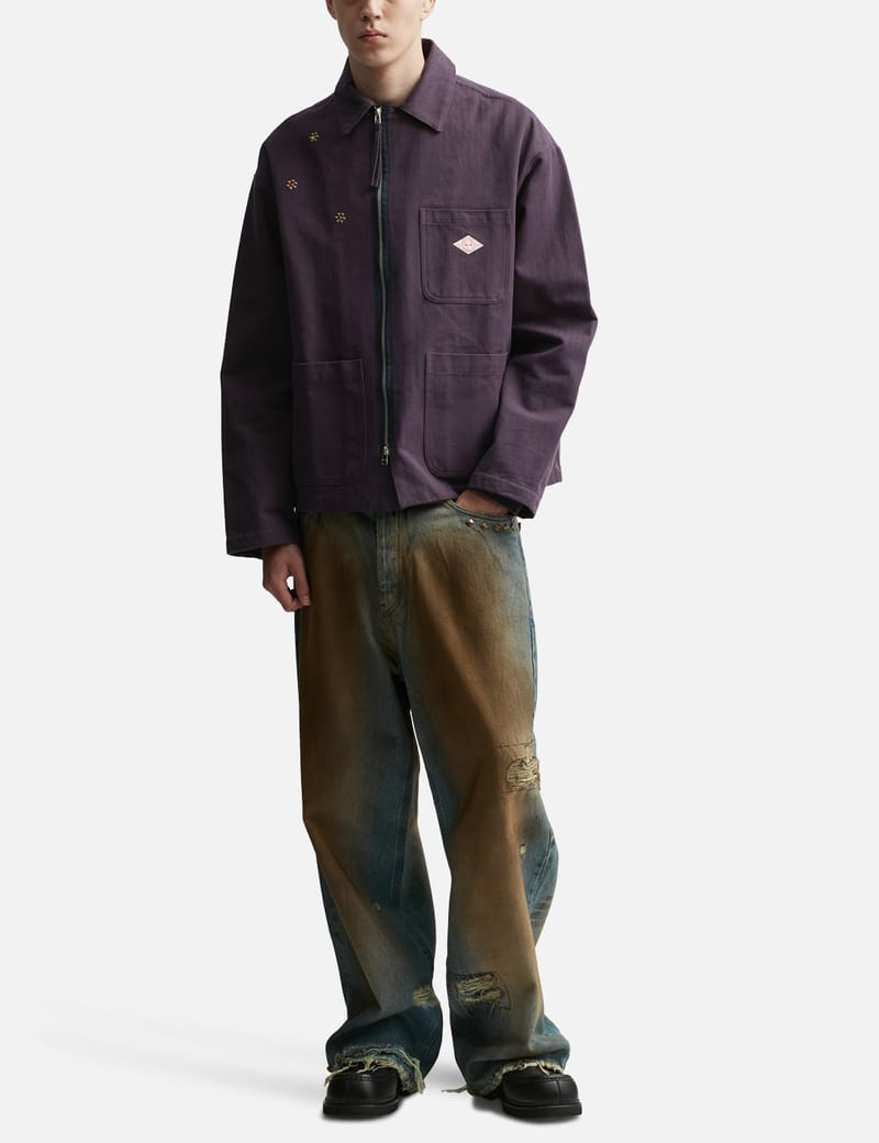 ジャケット・アウター Yuzulawgy handmade herringbone jaket Labourunionclothing_vintageins