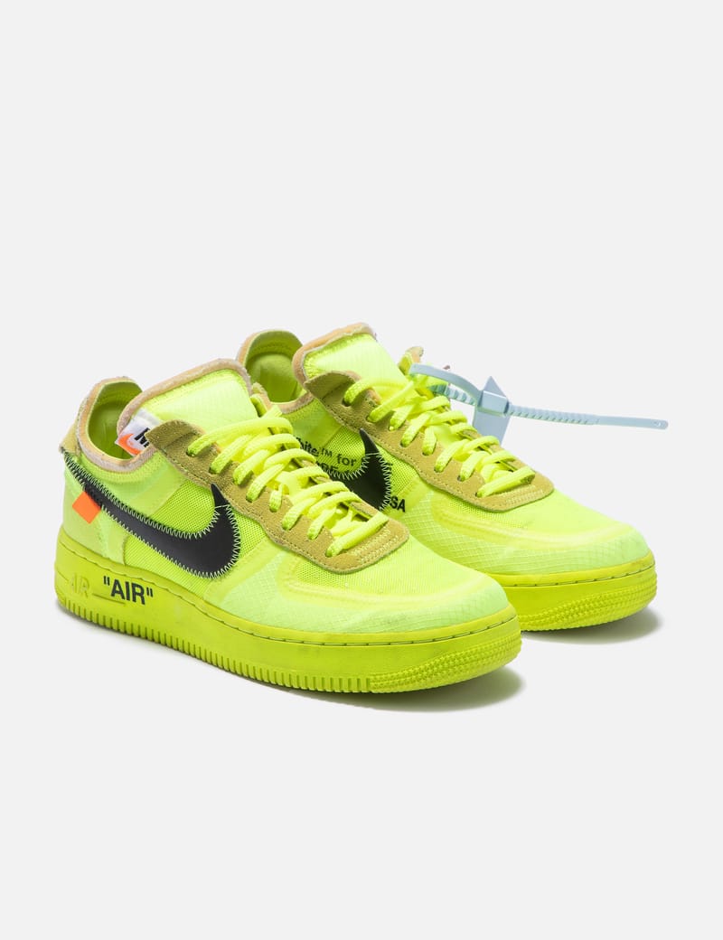 Nike NIKE X OFF WHITE AIR FORCE 1 HBX Globally Curated