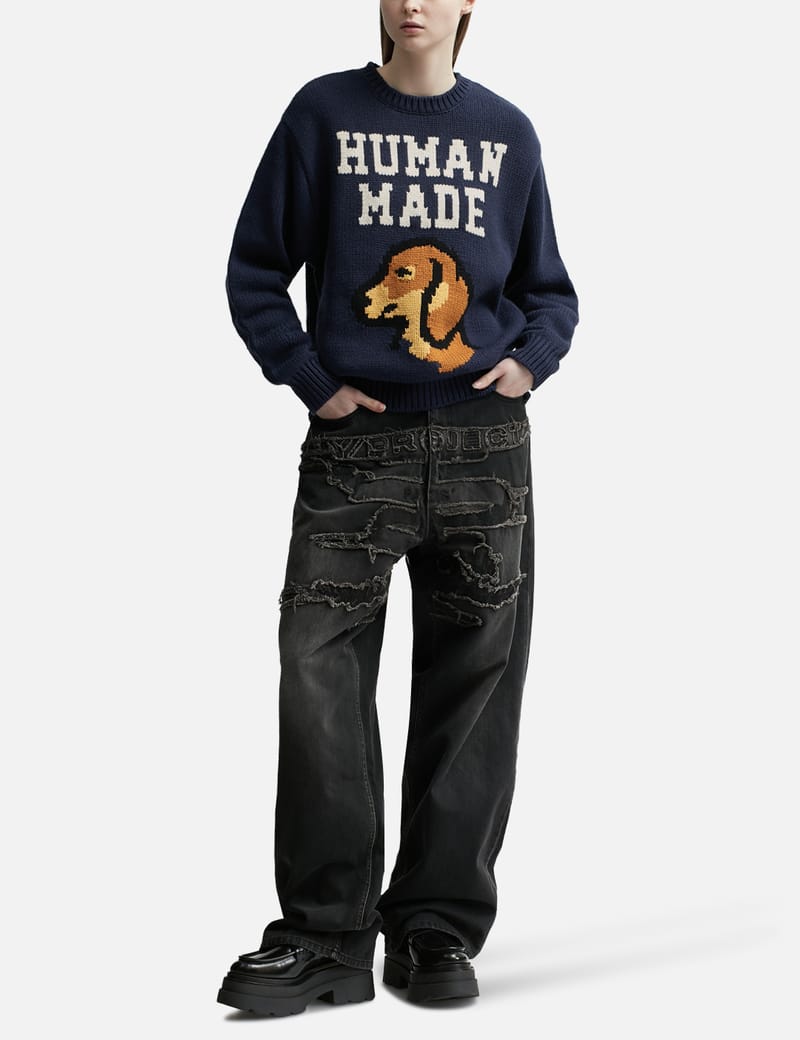 Human Made - Dachs Knit Sweater | HBX - Globally Curated