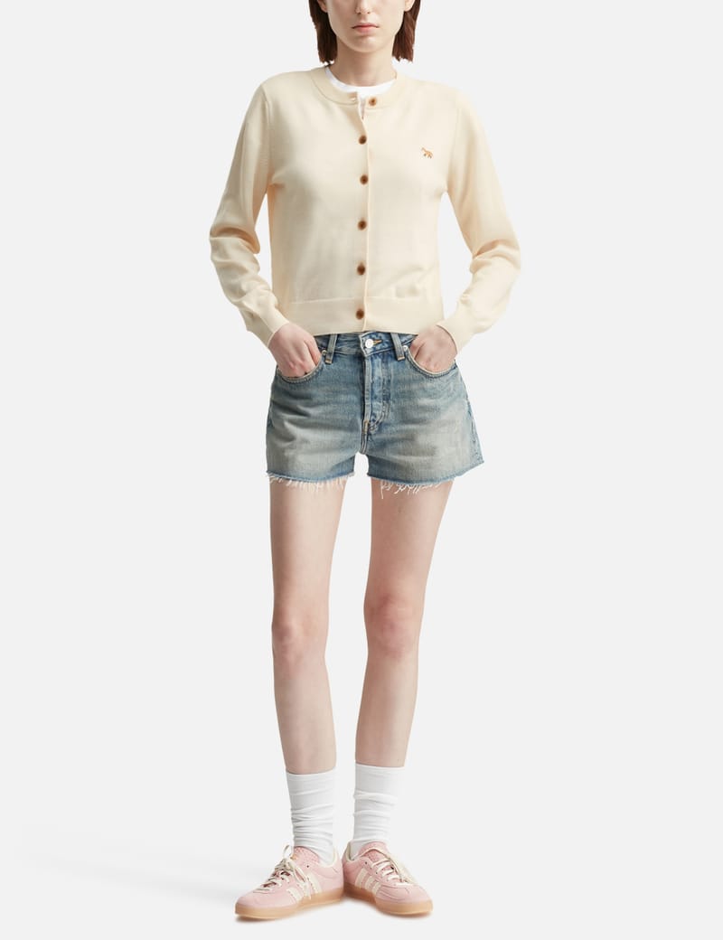 Maison Kitsuné - Baby Fox Merino Regular Cardigan | HBX