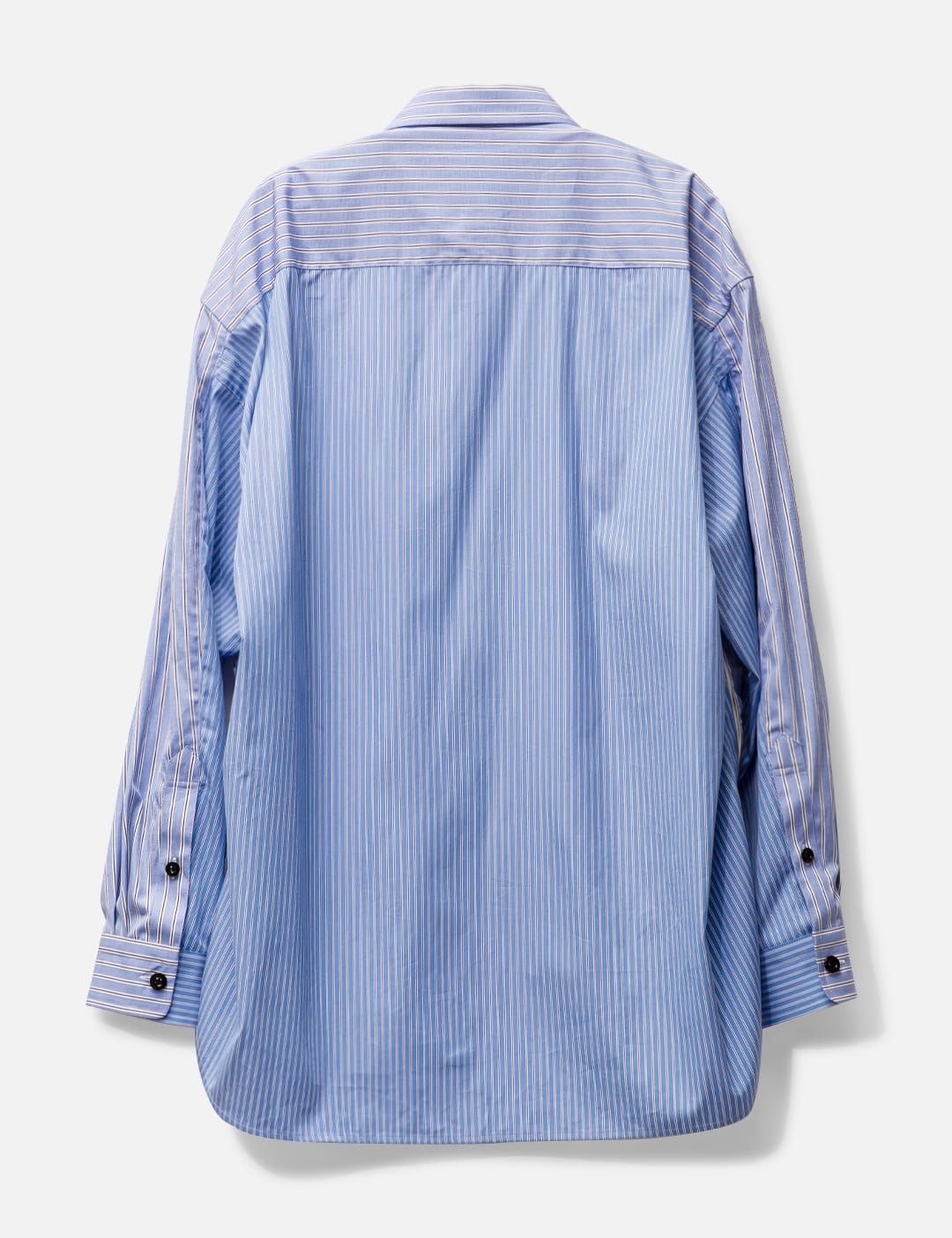 Sacai - Thomas Mason Cotton Poplin Long Sleeve Shirt | HBX 