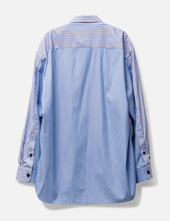 Sacai - Thomas Mason Cotton Poplin Long Sleeve Shirt | HBX - Globally ...