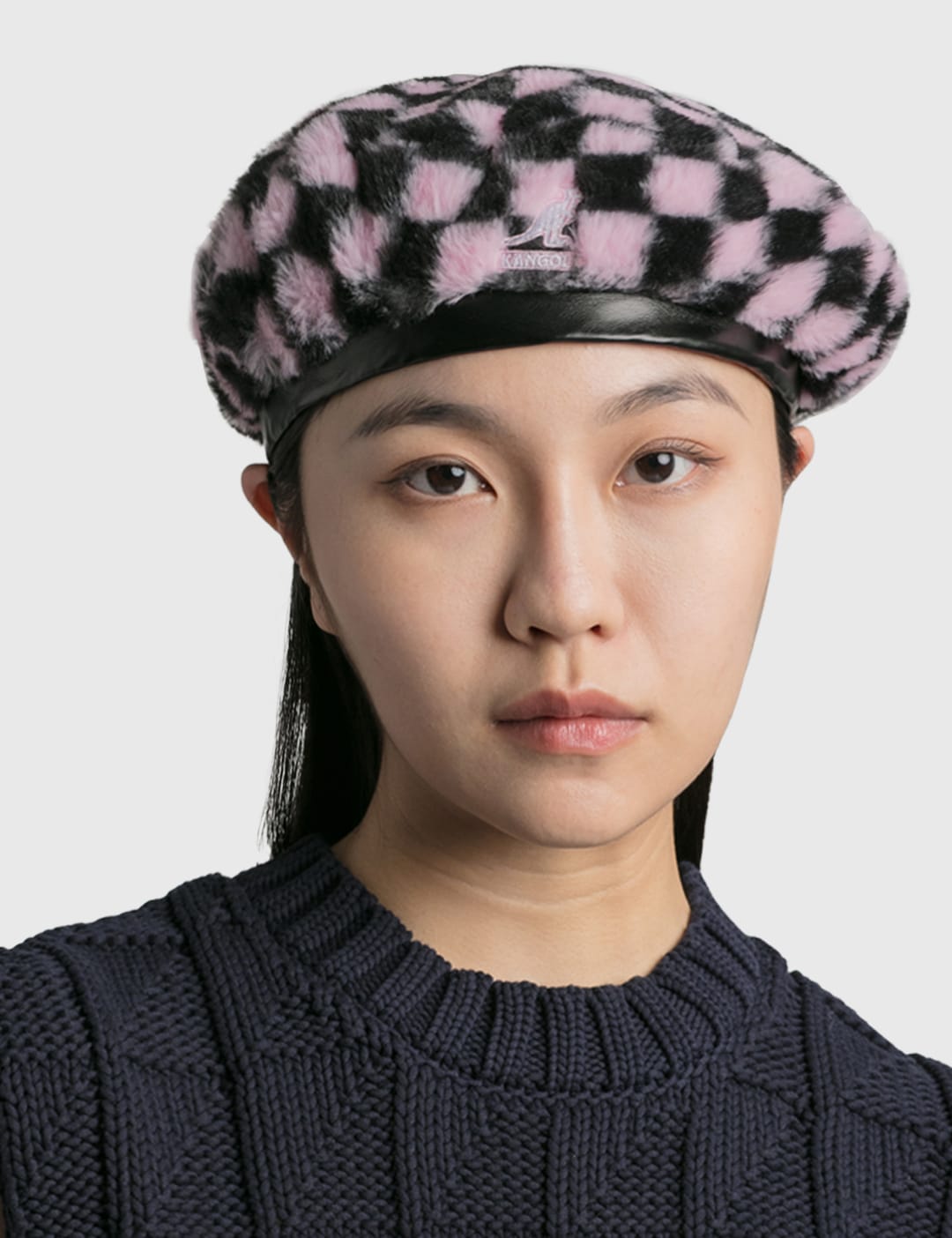 Kangol - FAUX FUR BERET | HBX - Globally Curated Fashion and 