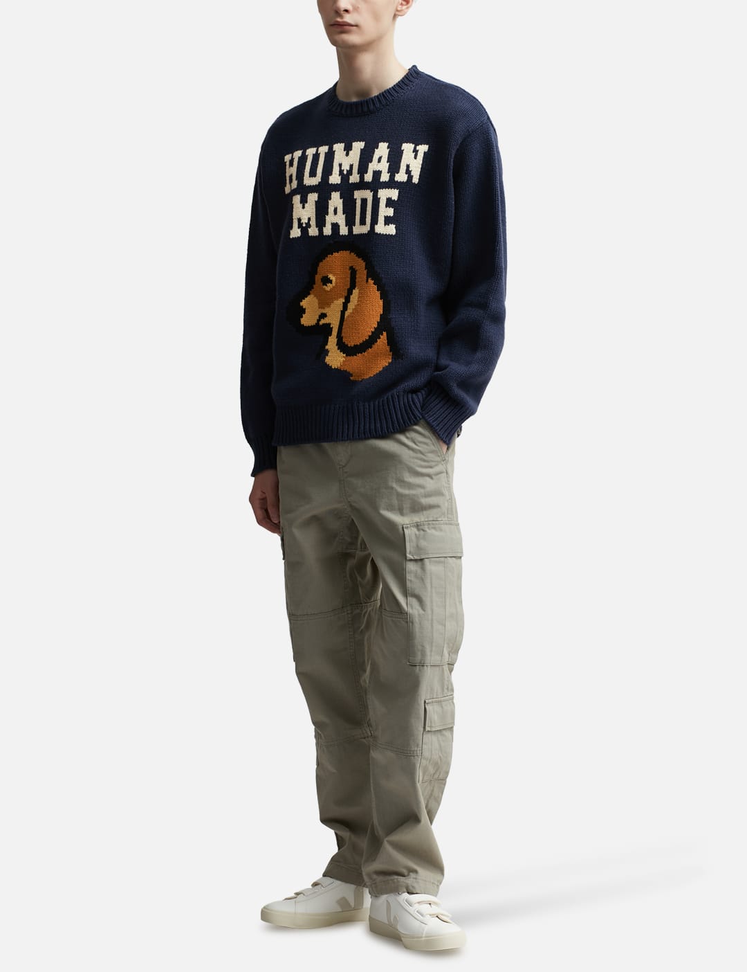 Human Made - Dachs Knit Sweater | HBX - Globally Curated Fashion and  Lifestyle by Hypebeast