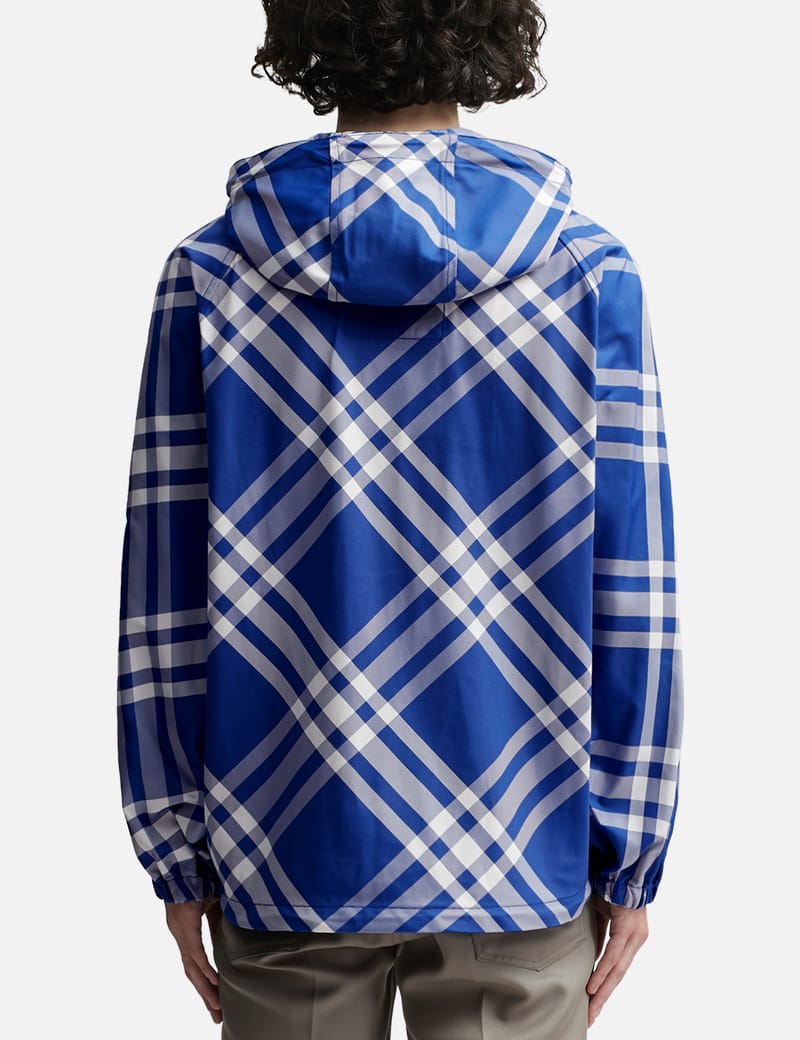 Burberry hooded hot sale jacket men's