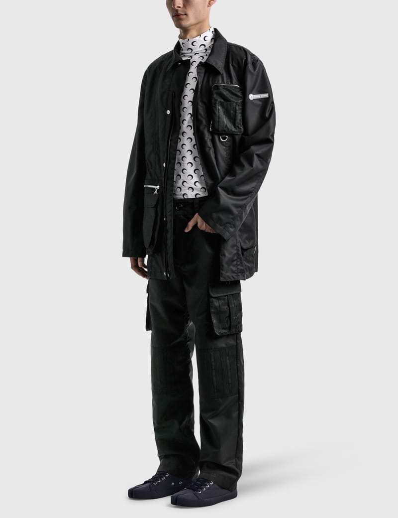 Marine Serre - Second Skin Turtleneck Moon Top | HBX