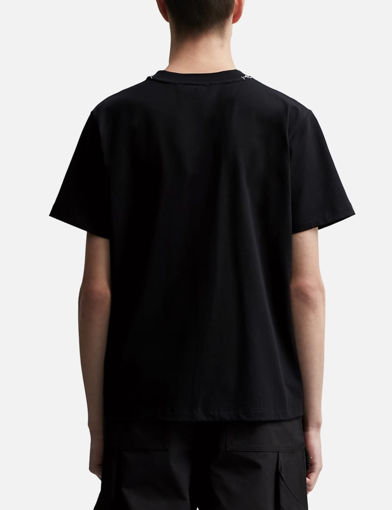 【関税込み】HELIOT EMIL ブラック Chrono Tシャツ Heliot Emil - CHRONO T-SHIRT | HBX - Globally Curated
