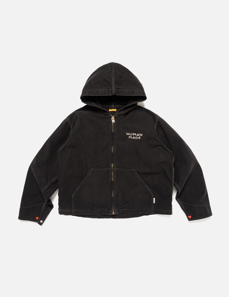 【期間限定】HUMAN MADE Varsity Jacket Black Human Made - VARSITY JACKET | HBX - Globally Curated Fashion