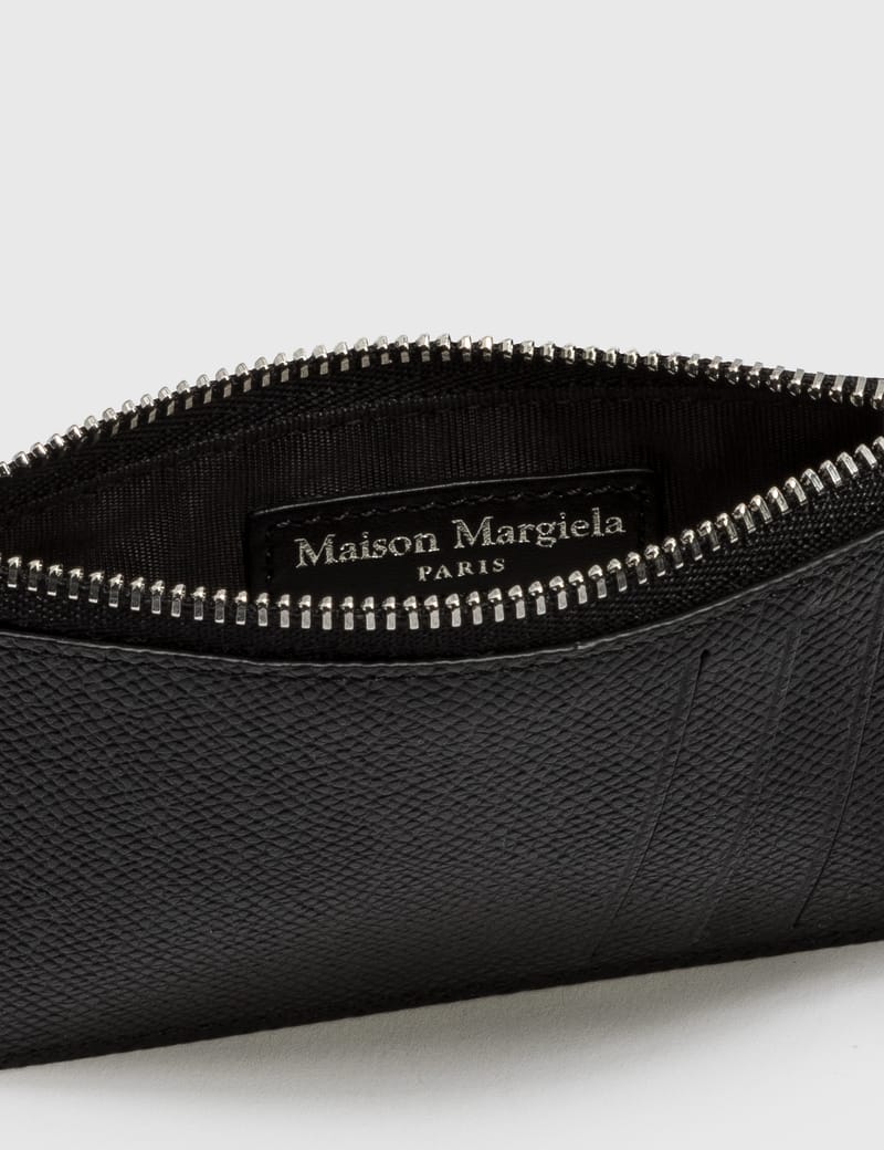 【MM6】 Zipper Card Holder Green Glow X ●送料・関税込● Gucci 428737 IC case business card holder Card Case Black