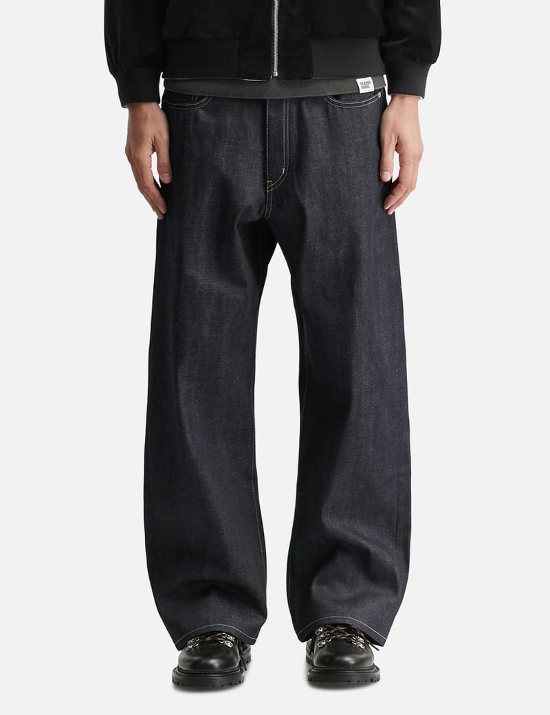 NEIGHBORHOOD Rigid Denim DP Wide Pants - 日本製インディゴリジッド