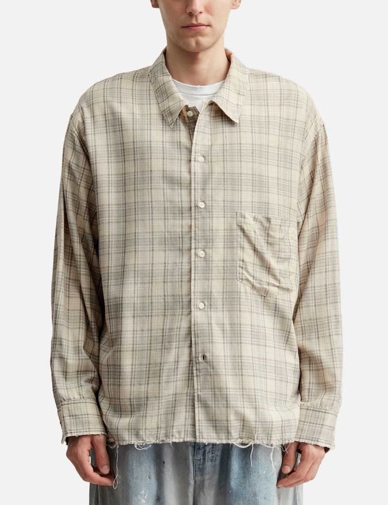 ANCELLM - Embroidery Dyed T-Shirt | HBX