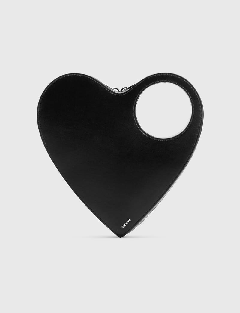 トートバッグ Coperni SS25 'Heart Swipe handbag (COPBA14405 BLACK) Crossbody Baby Heart Tote Bag – Coperni