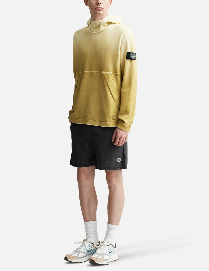 Stone Island - Oxide Spray Close Loop Hoodie | HBX Stone Island - Oxide Spray Close Loop Hoodie | HBX