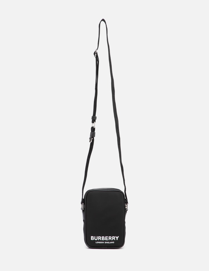 Burberry - Logo Print Nylon Vertical Paddy Bag | HBX - Globally Curated ...