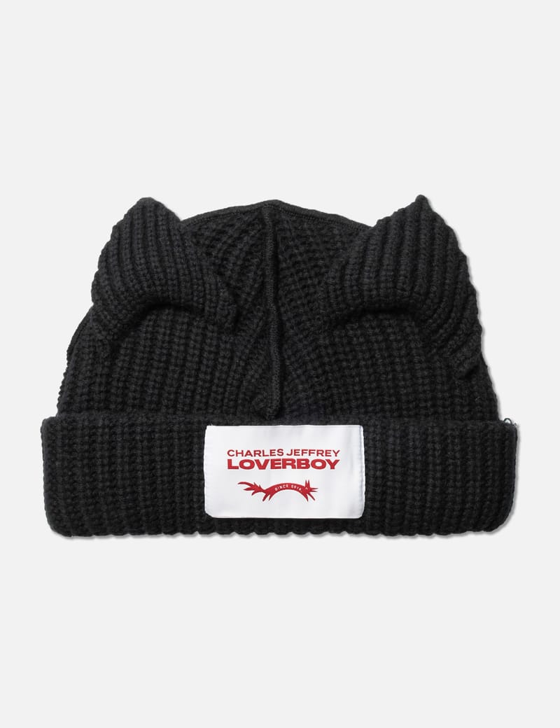 夜*々様 CHARLES JEFFREY LOVERBOY CHUNKY BEA Charles Jeffrey Loverboy - Chunky Ears Beanie | HBX