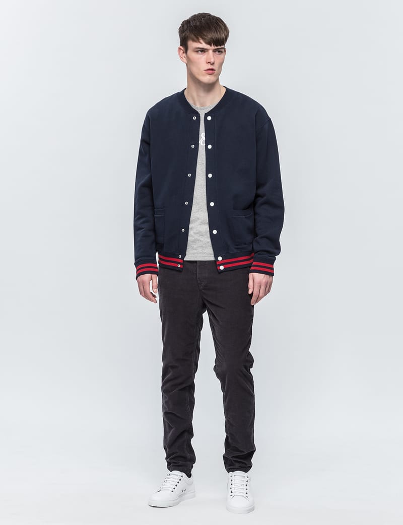 MAISON KITSUNE　MONT FUJI TEDDY JACKET Maison Kitsuné - Mont Fuji Teddy Jacket | HBX