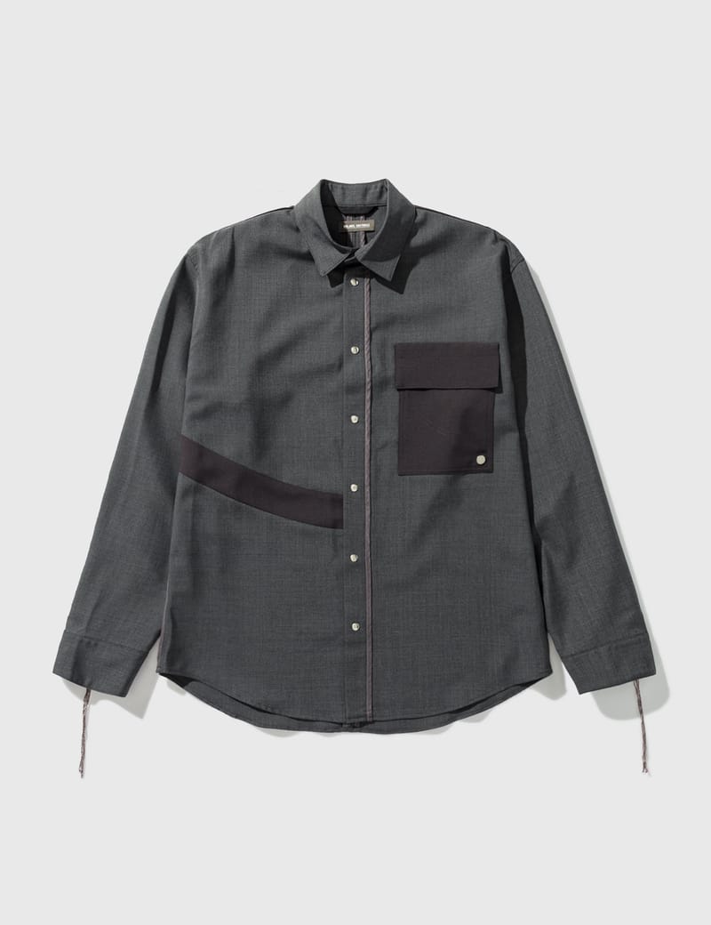 NULABEL CM1Y0K42 - Inside Out Work Shirt | HBX - Globally Curated
