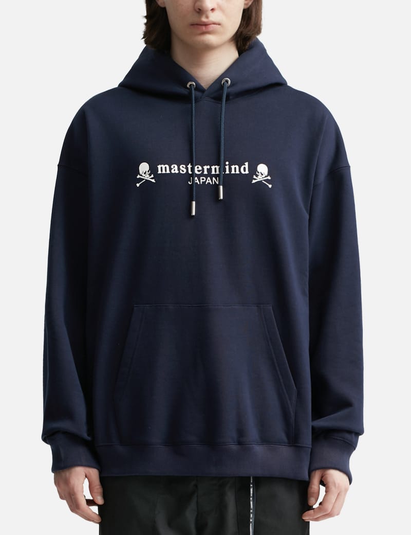 Mastermind Japan - LOGO AND SKULL HOODIE | HBX - Globally Curated ...