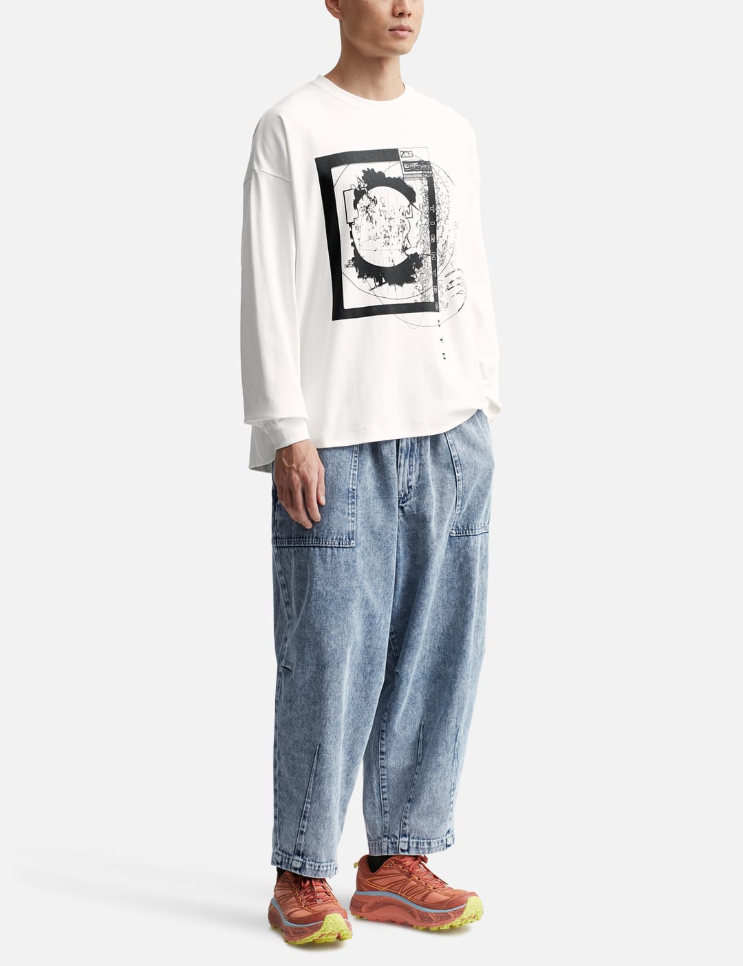 TIGHTBOOTH - DENIM BAKER BALLOON PANTS | HBX - Globally Curated 