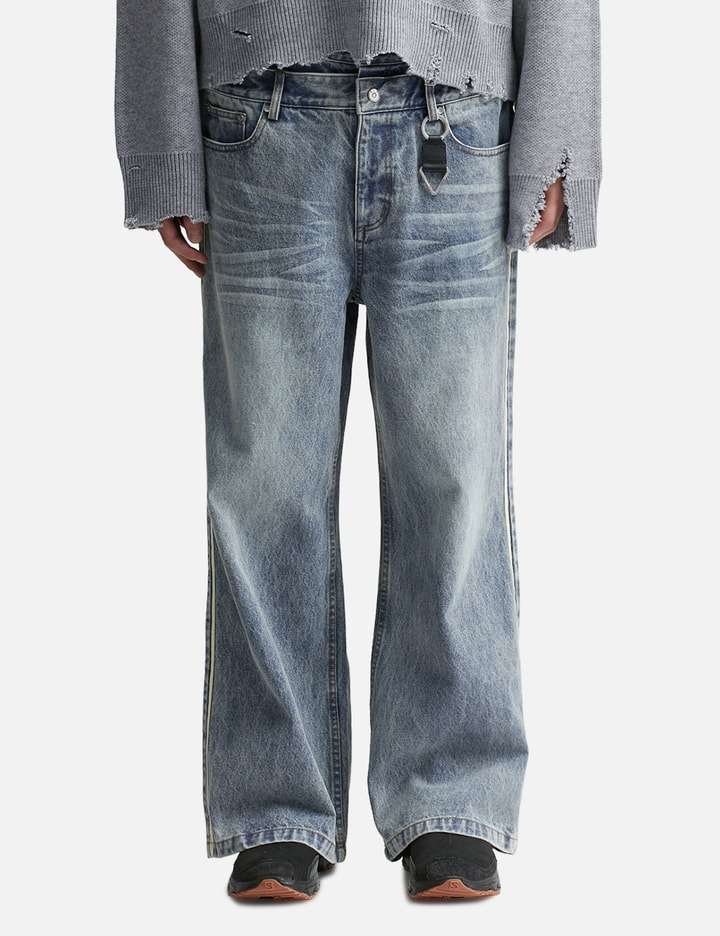 C2H4 - Profile Volume Double Waist Jeans | HBX - Globally Curated ...