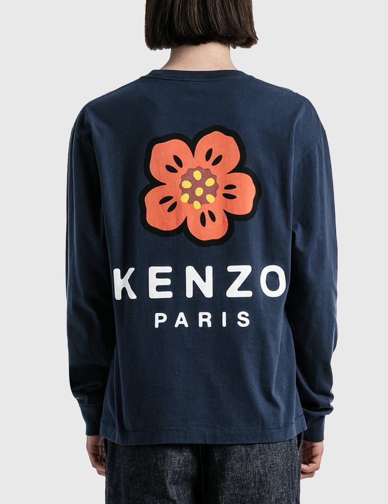 ★人気★【KENZO】★Boke Flower Sweatshirt Midnight Blu.e★ Boke Flower Hoodie in Midnight Blue – SVRN