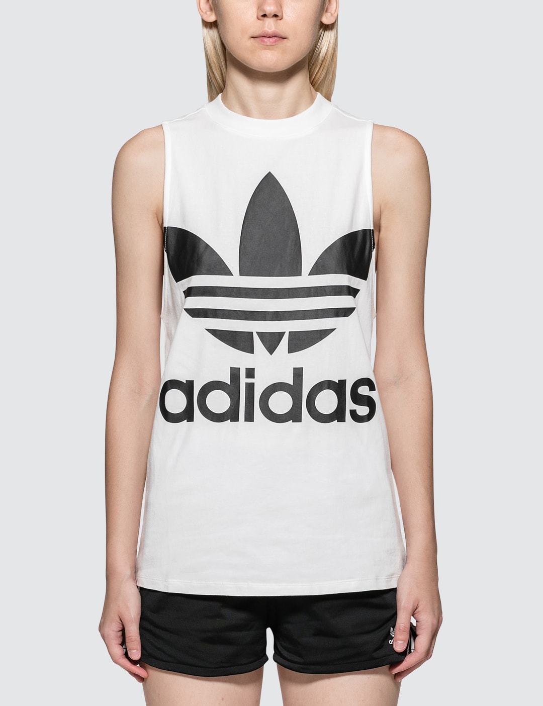 adidas trefoil tank