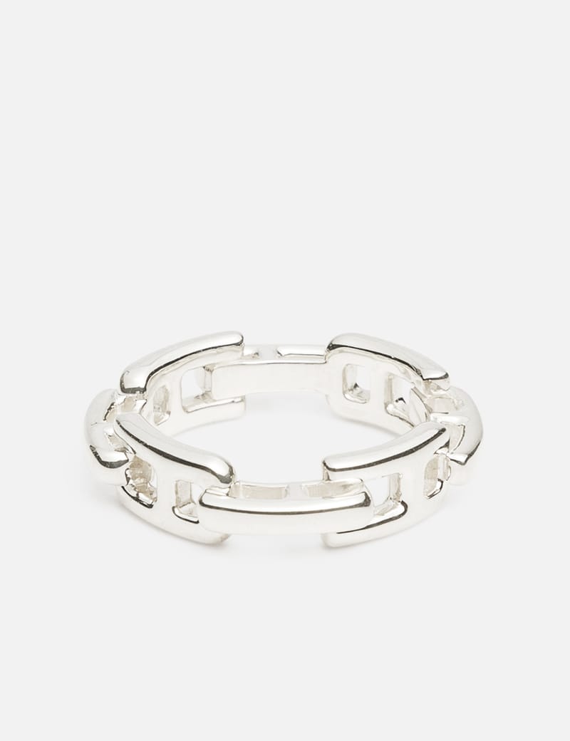 AMBUSH® - 925 Silver A Chain Ring | HBX - HYPEBEAST 為您搜羅全球