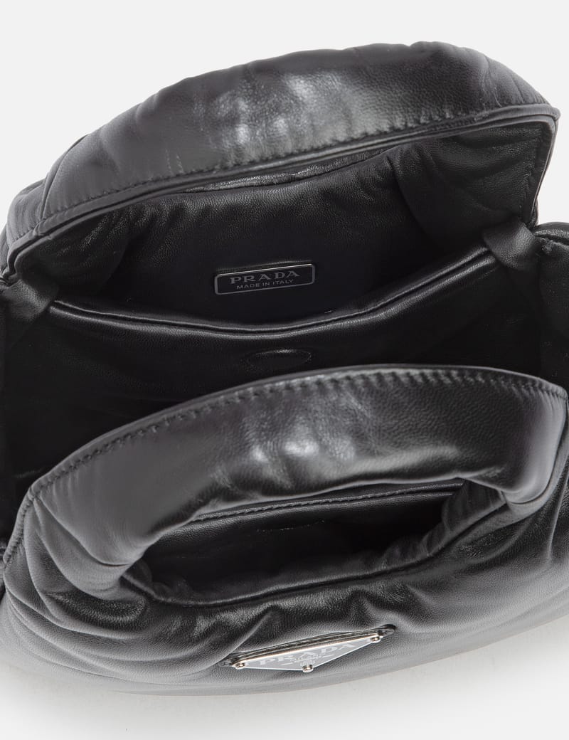 Prada - スモール パデッド プラダ ソフトナッパレザー バッグ